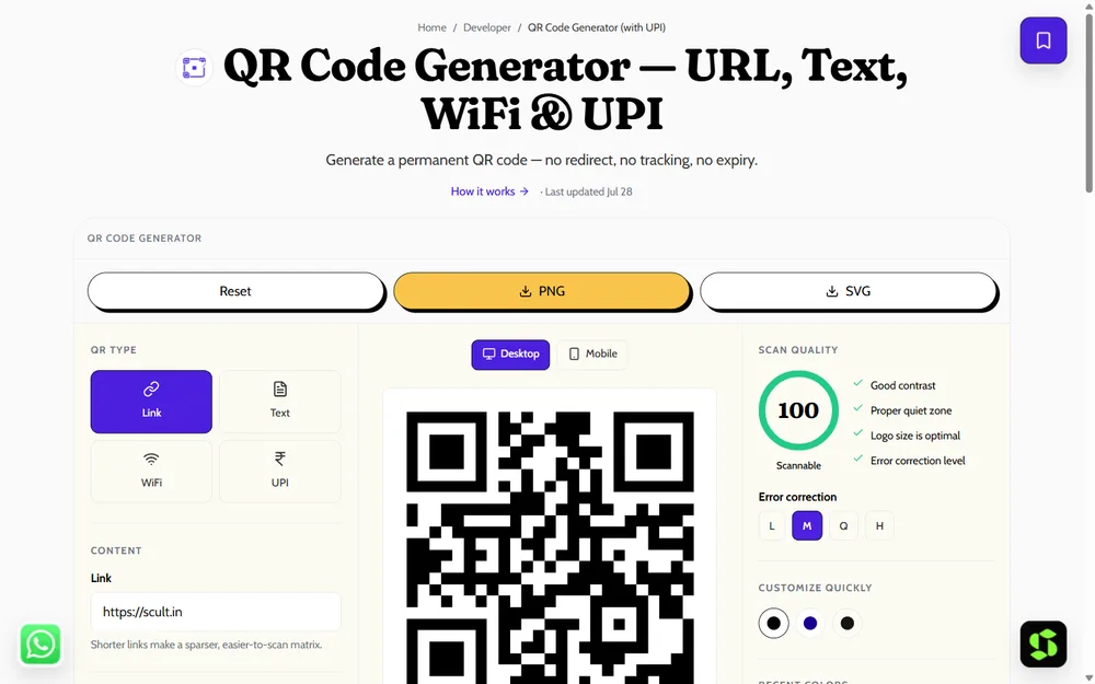 How to Create a QR Code (Free, No Expiry) — 2026 Guide