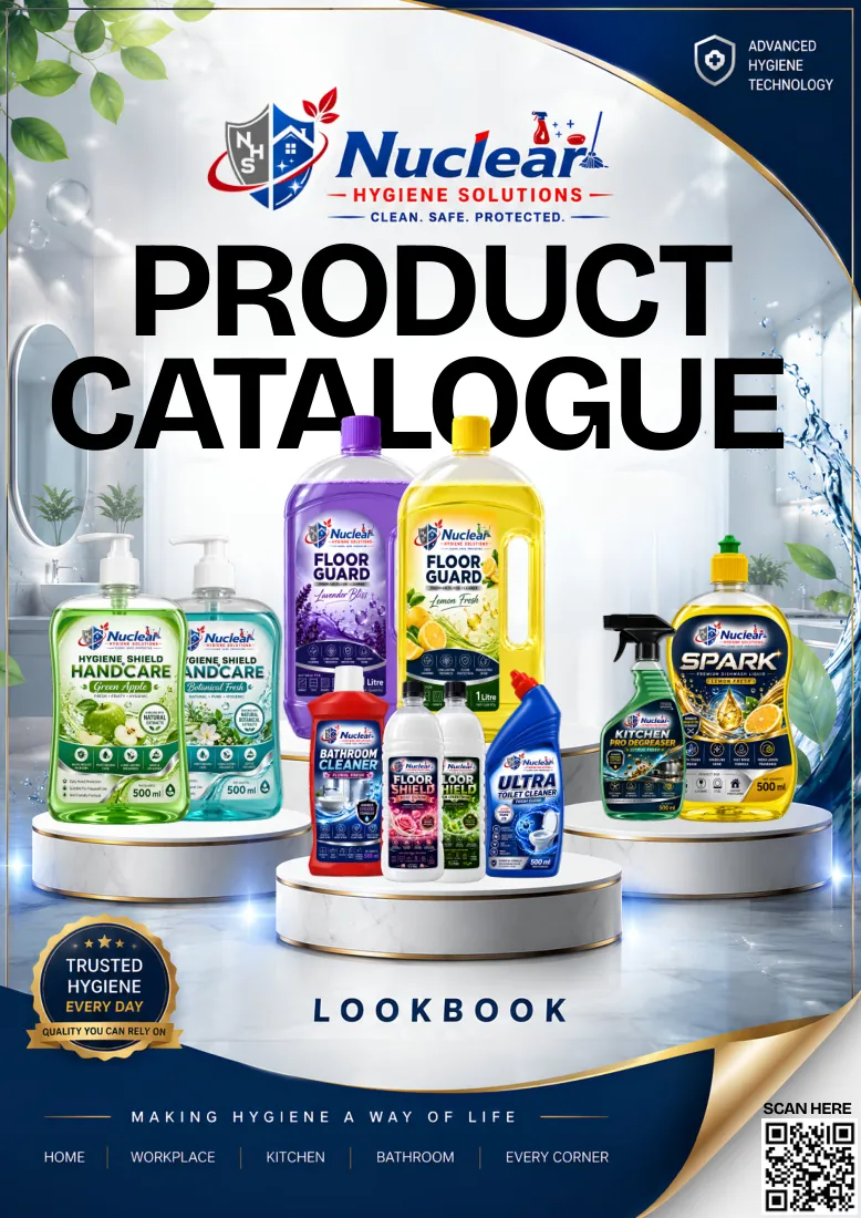 Nuclear Hygiene Solutions packaging lookbook — page 1 of 13